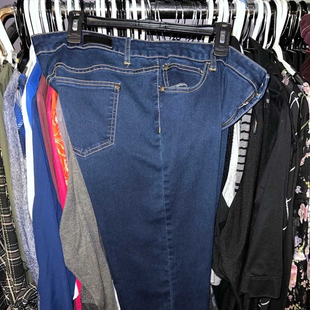 Skinny dark wash jeans